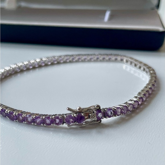 New - Boscov’s Purple Tennis Bracelet - Picture 4 of 4